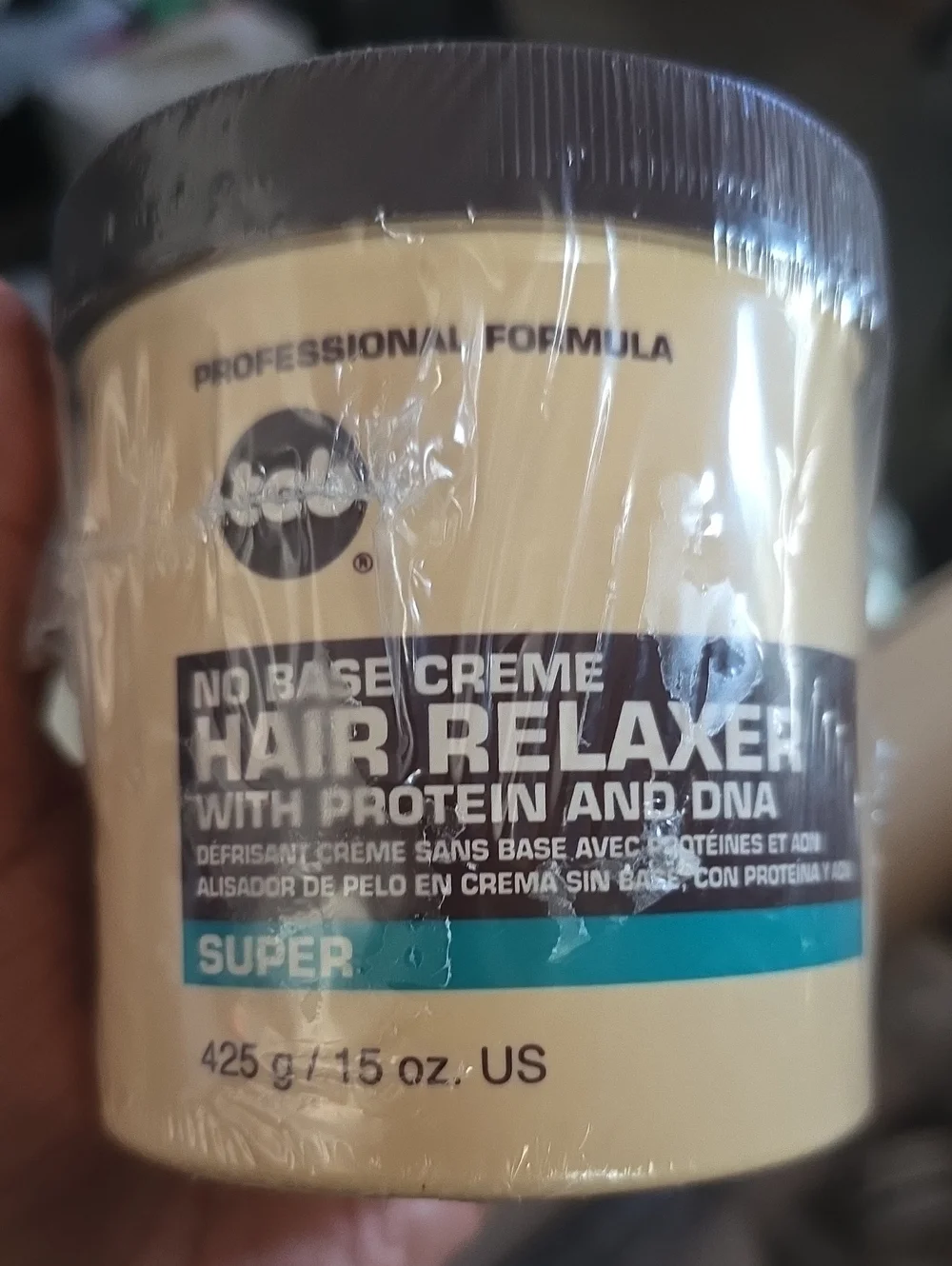 No Base Creme Hair Relaxer with Protein and DNA - Super